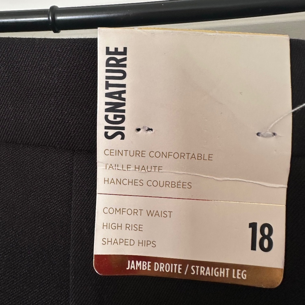 Laura Plus Black Pant NEW with Tags 18